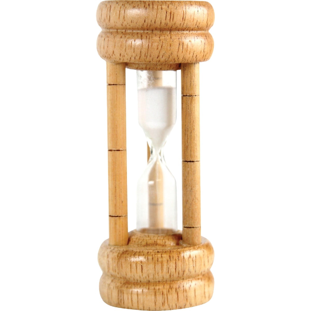 HIC 3Minute Kitchen Egg and Tea Timer; Vintage Style Hourglass with