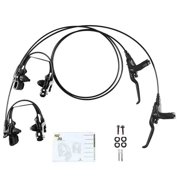 Magura HS22 Hydraulic Rim Brakes 3-Finger Lever Brake Set (F-900mm R-2000mm), MG3157