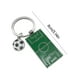 thumbnail image 3 of Llavero de aleación de fútbol, regalo Llavero de metal personalizado con diseño de campo de fútbol, 3 of 8