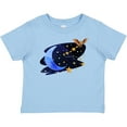 thumbnail image 3 of Inktastic Owl Decorating the Night with Moon and Stars Boys or Girls Baby T-Shirt, 3 of 5