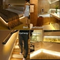 thumbnail image 2 of Yi Lighting 16.4ft Motion Activated Strip Lights Waterproof for Under Cabinet, Kitchen, Stair, Bed, Warm White, 2 of 7