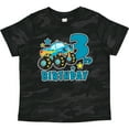 thumbnail image 3 of Inktastic 3rd Birthday Monster Truck Boys Toddler T-Shirt, 3 of 5