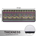 thumbnail image 5 of Kitchen Rugs Sets Of 2,Colorful Ethnic Pattern Anti Fatigue Kitchen Mat Rugs Non Slip Washable,Decorative Kitchen Floor Mats for Kitchen,Sink,Laundry,17"x47"+17"x47", 5 of 5