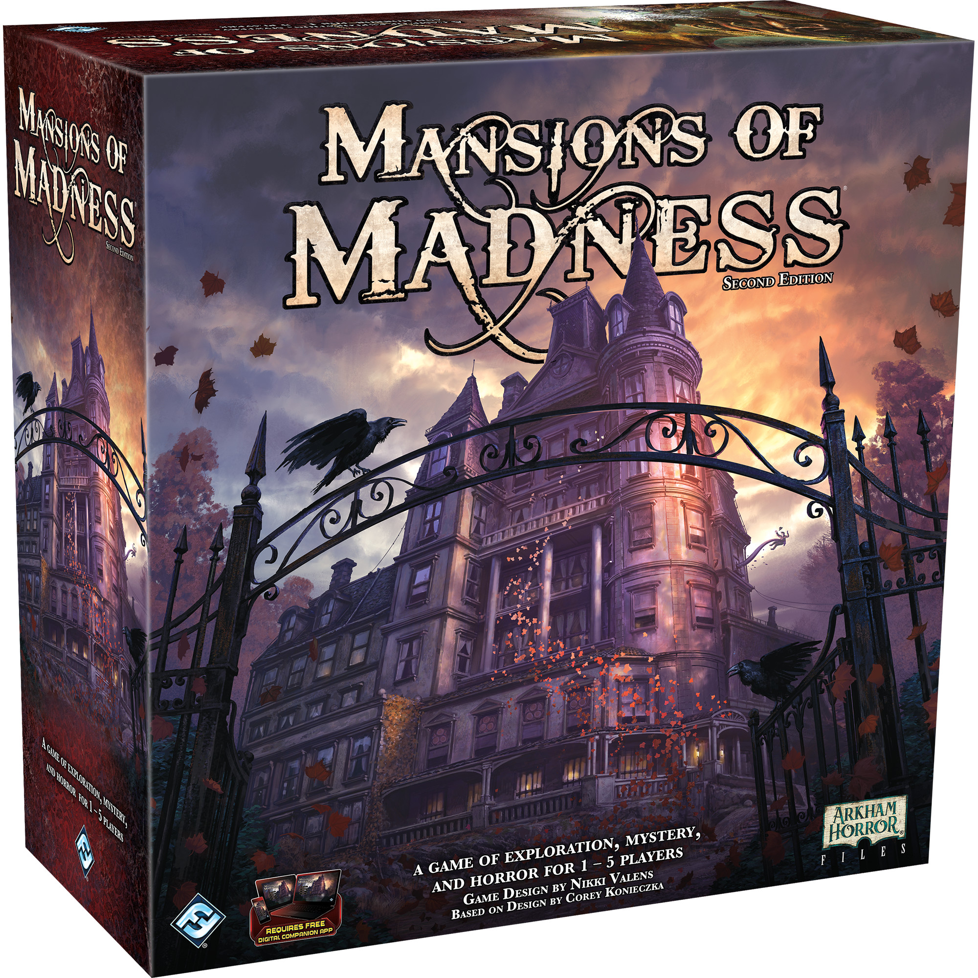 Mansions of Madness 2nd Edition Cooperative Board Game for Ages 14+, from Asmodee