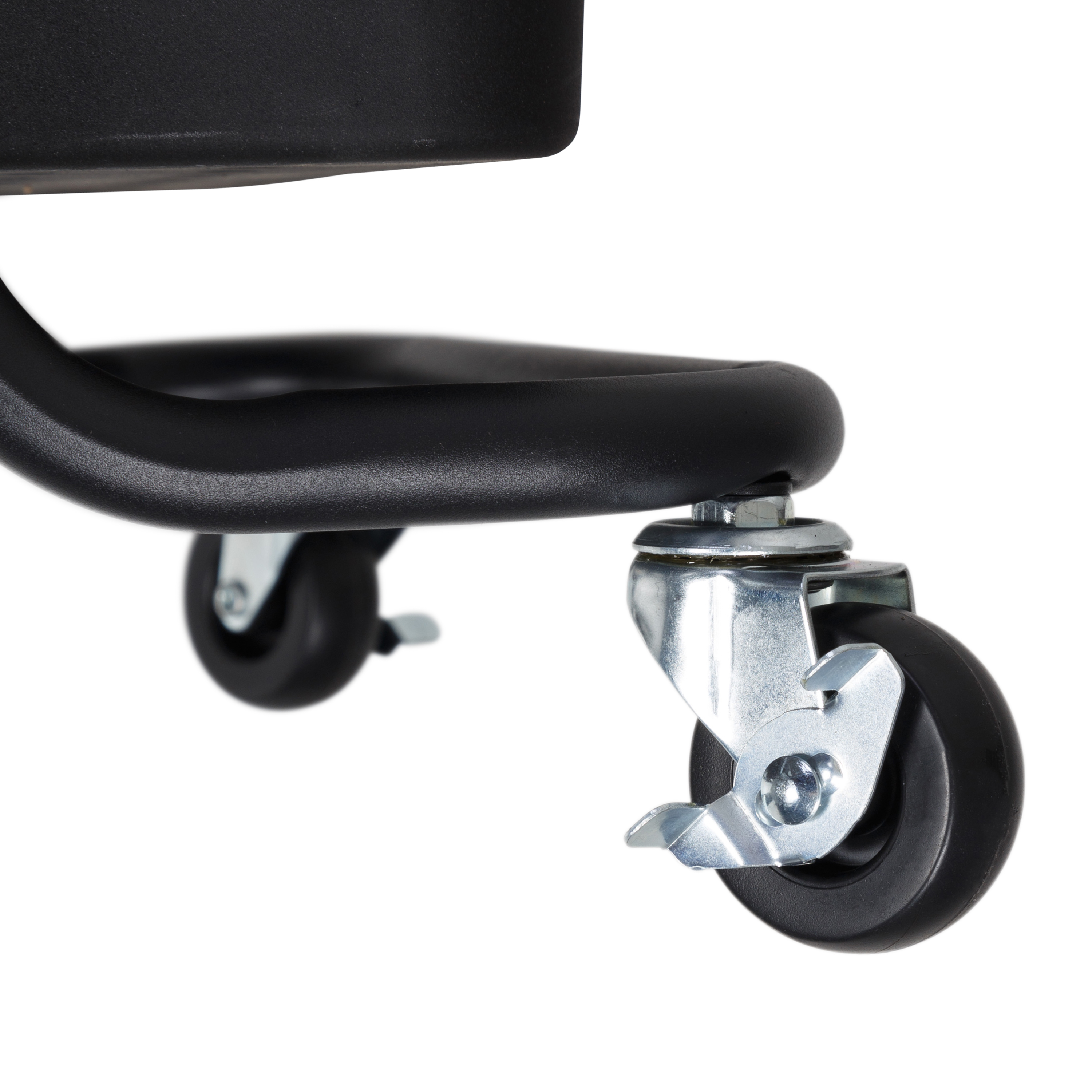 Honey Can Do, 3 Tier Rolling Craft Cart With Handle, Black