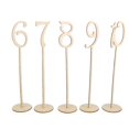thumbnail image 4 of 30 Piezas 1-30 Números de de Decoración de Perfecta para Bodas, Cumpleaños, Aniversarios, Hogar perfecl Números de mesa de madera, 4 of 8