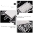 thumbnail image 2 of Shisuyan Sliding Patio Door Security Lock Transparent 6Pcs 3.0x2.4x0.2In, 2 of 8