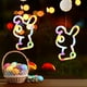 thumbnail image 1 of pstuiky Luz LED de conejito de Pascua con ventosa para colgar en la ventana ideal para decoración de interiores fácil de instalar ideal para fiestas en casa., 1 of 6