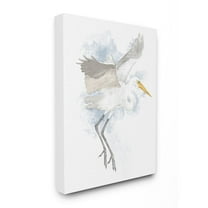 Stupell Industries White Stork Open Wings Simple Animal Illustration Designed by Jade Reynolds