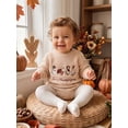 thumbnail image 4 of RUINIXCW Newborn Baby Girl Boy Thanksgiving Knit Sweater Romper Outfit Infant Boy Girl Fall Winter Clothes Turcky Goose Loose Long Sleeve Bodysuit, 4 of 10
