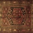 thumbnail image 1 of Ahgly Company Indoor Square Persian Brown Traditional Area Rugs, 6' Square, 1 of 4
