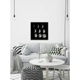 thumbnail image 4 of Marmont Hill Phases of the Moon III Framed Wall Art, 12" x 12", 4 of 6