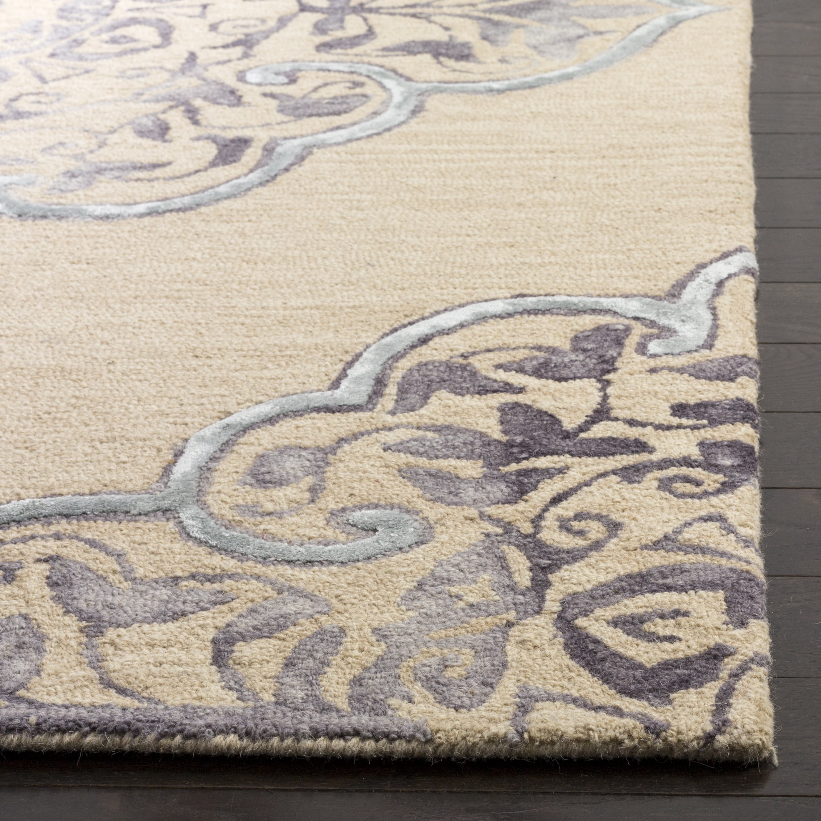 Safavieh Dip Dye Peregrine Floral Area Rug, Beige/Blue, 8' x 10'