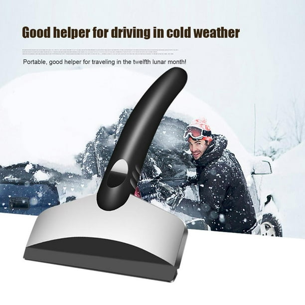 Removedor de raspador de nieve y hielo para ventana de coche, pala de eliminación de escarcha para parabrisas de invierno