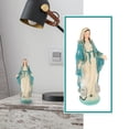 thumbnail image 2 of Virgin Mary Statue Resin Religious Figurine Desktop Virgin Mary Statue Decoration, 2 of 6