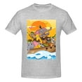 thumbnail image 4 of Bingfone Animals On Noah'S Ark1 Men'S Loose Fit Short-Sleeve Pocket T-Shirt, 4 of 7