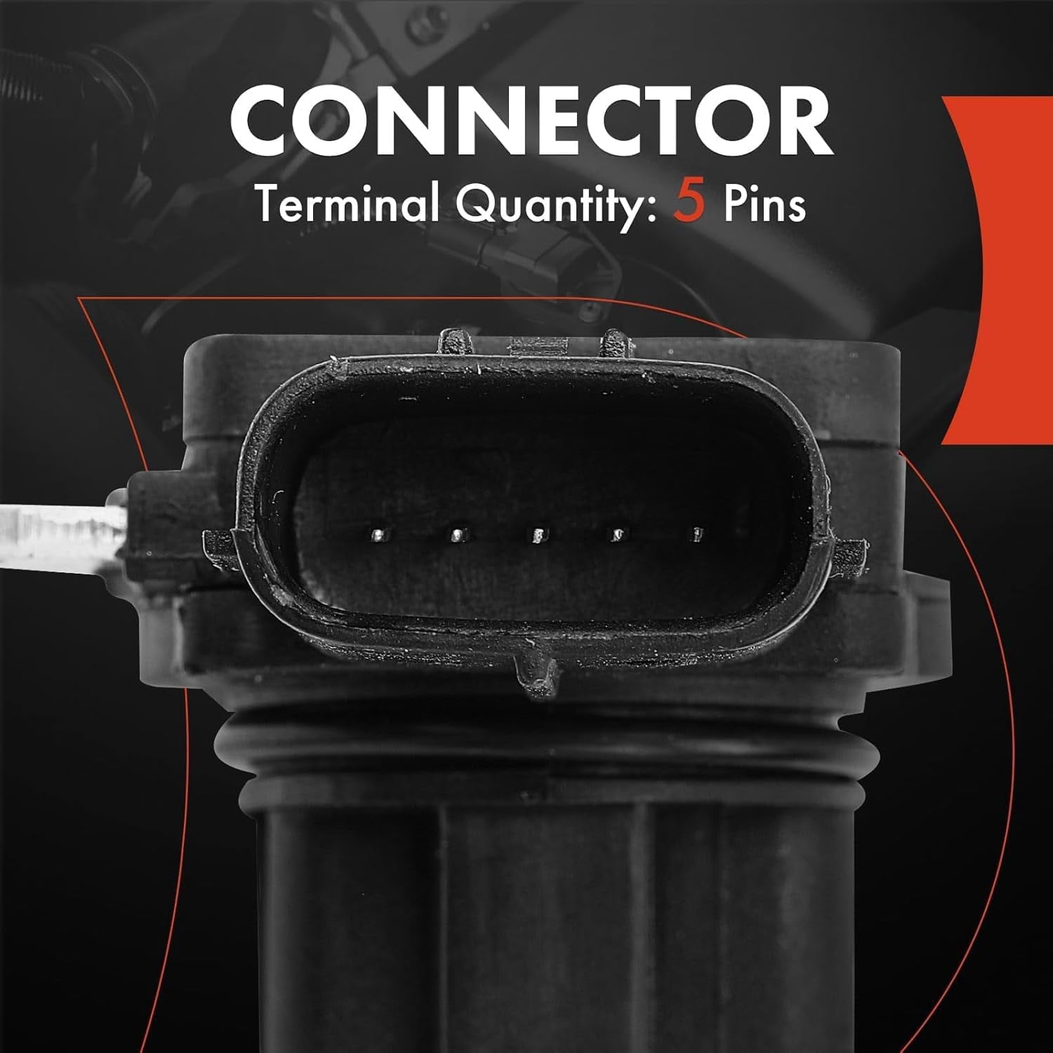 A-Premium Mass Air Flow Sensor Meter [5-Pins] Compatible with Toyota Avalon Camry Corolla Highlander Matrix RAV4 Sienna Venza & Lexus ES350 GS350 IS250 IS350 RX350, Replace# 222040P010, 222040T010