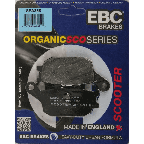 EBC Brakes SFA358 Standard Scooter Brake Pad