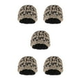 thumbnail image 3 of kurtrusly Bonnet de Mode pour Femmes Confortable Chapeau de Chimiothérapie Noir 5Set, 3 of 6