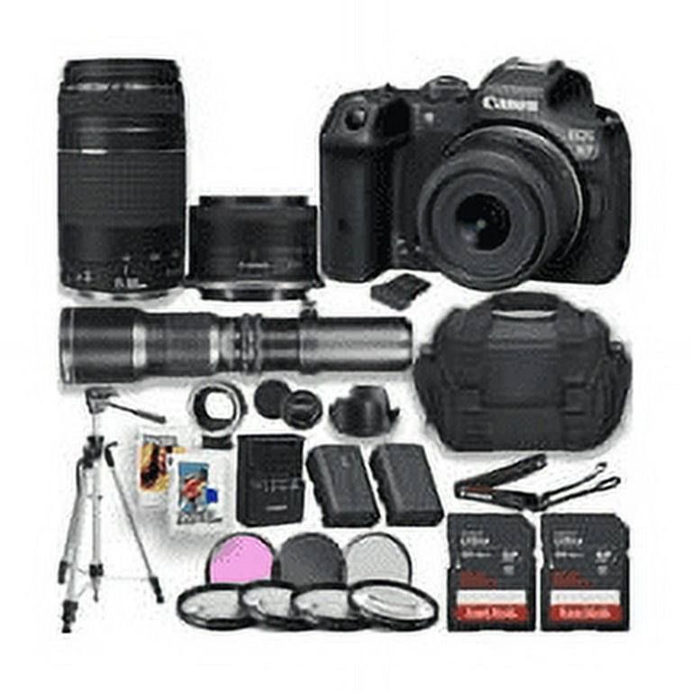 Canon EOS R7 Mirrorless Camera with Canon RF-S 18-45mm IS STM Lens