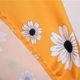 thumbnail image 4 of YWDJ 80s Prom Dress for Women Vintage Fashion Casual Retro O-Neck Sleeveless Waist Closing Print Dress Spring Summer Dresses for Women 2023 yellow S, 4 of 9