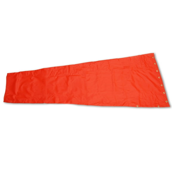Airport Windsock Corporation 18" X 72" Orange Replacement Windsock 100% USA Made