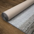thumbnail image 3 of Florence Brown 2 ft. x 7 ft. Machine Washable Stripe Indoor Area Rug, 3 of 4