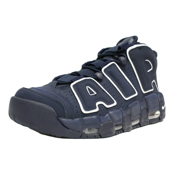 uptempo navy blue and white