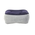 thumbnail image 1 of Inflatable Airplane Leg Rest Pillow Travel Footrest Foot Stool Recliner Relax Cushion for Flight or Train (Gray Blue, Without Inflation Tool), 1 of 9