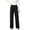 Black, variant on Curvy Pants for Women Full Length Fashion Casual Women Solid Span Ladies High Waist Keep Warm Long Pants Full Length Pants Leggings Ladies Ribcage Straight Ankle Jeans