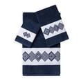 thumbnail image 1 of Linum Home Textiles Noah 3 Piece Turkish Cotton Embellished Towel Set, 1 of 2