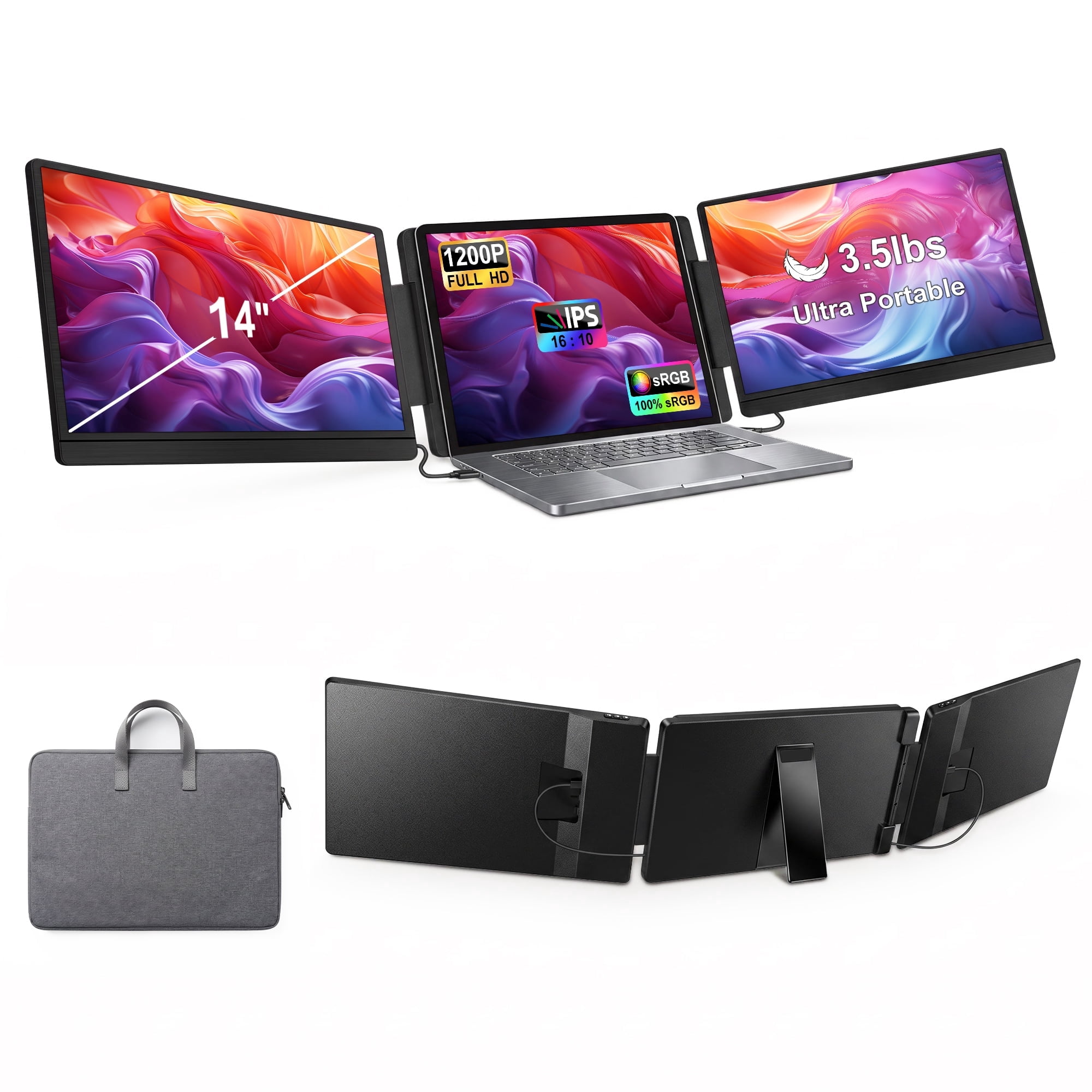★新品★UPER3 ECR Portable Monitor 本体 UPERFECT Z Triple Portable Monitor | 14