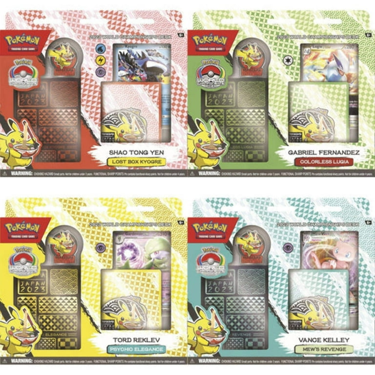 The Pokemon PKU86603 2023 World Championships Deck Display Card Games -  Walmart.com