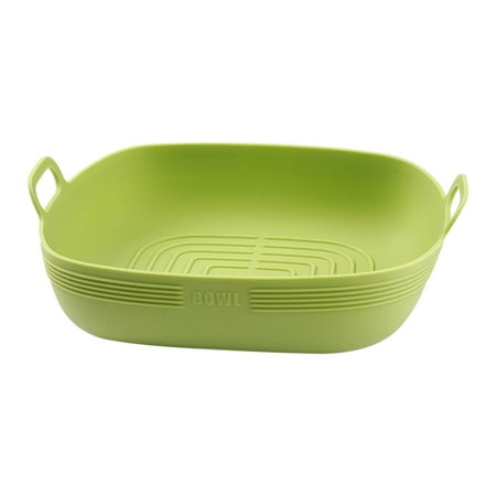 

Fryer Silicone Pot Round Liners Reusable Fryer Basket Liners Accessories - Replacement Of Parchment Liners -[8.6inch]
