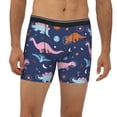 thumbnail image 2 of Disketp Dinosaur Men's Boxer Briefs Men’s Underwear Boxer Briefs for Men, 2 of 7