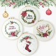 thumbnail image 2 of ZheElen Embroidery Christmas DIY Craft Crossed Stitch Festival Decoration Handwork Kit Gift, S340, Type 4, 2 of 8