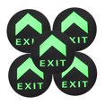 thumbnail image 5 of Hemoton 5 Pcs Home Exit Sign Safety Sign 19.50X19.50X0.10CM Green, 5 of 8