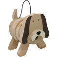 thumbnail image 1 of Welliver Outdoors WDSD Stacks Dog Bird House - Tan, Natural, 1 of 1