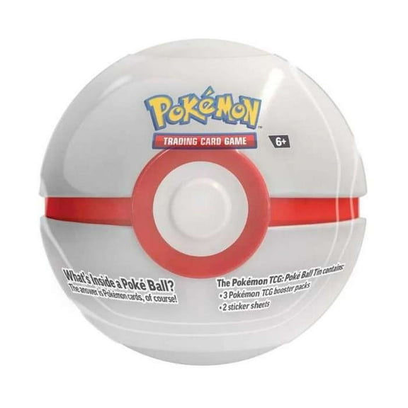 Pokemon 2025 Premier Ball Pokeball Tin Set