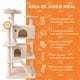 thumbnail image 2 of Torre Árbol Rascador Poli Pets varios Niveles con escalera, 2 of 7