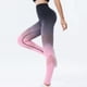 thumbnail image 4 of MKLEKYY Conjunto deportivo para mujer, pantalones de yoga largos ajustados con degradado, pantalones de fitness de cintura alta sin marcas para mujer, 4 of 4