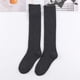 thumbnail image 1 of Calcetines de pantorrilla de otoño e invierno, calcetines de mujer jk, calcetines de pierna delgada, calcetines de algodón cálidos de color sólido, más calcetines de felpa acolchados de terciopelo, 1 of 6