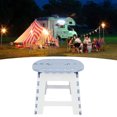 thumbnail image 1 of Folding Step Stool, 9 Inch Step Stool, 300 Lb Capacity PlasticFolding Step Ladder Folding Fishing Stool Kid Stool Child Household Plastic Small Bench, 1 of 8