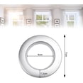 thumbnail image 2 of Durable Material Curtain Grommet, Smoothly Slide Plastic Silence Sliding Rings For Bathrooms And Dressing Rooms, 2 of 5