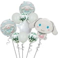 thumbnail image 3 of Sanrio-Globos decorativos de dibujos animados para niños y niñas, juguete decorativo con diseño de My Melody, Cinnamoroll, regalo de fiesta de cumpleaños, 5/10 piezas（20240416C01-1 Otros, 3 of 5