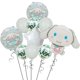 thumbnail image 3 of Sanrio-Globos decorativos de dibujos animados para niños y niñas, juguete decorativo con diseño de My Melody, Cinnamoroll, regalo de fiesta de cumpleaños, 5/10 piezas（20240416C01-5 Otros, 3 of 5