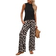 thumbnail image 5 of WIHOLL Pants for Women Wide Leg Pants Summer Straight Long Palazzo Loose Casual Trousers With Pockets, 5 of 11