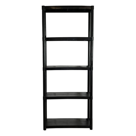 

Juggernaut Storage 30 W x 14 D x 70 H 5-Shelf Garage Shelves Black