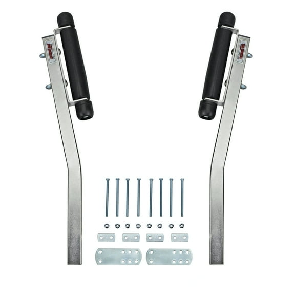 Extreme Max 3005.3825 Adjustable Side-Mount Boat Trailer Roller Guide-On Pair