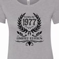 thumbnail image 4 of Inktastic Born in 1977 Limited Edition Women's T-Shirt, 4 of 5
